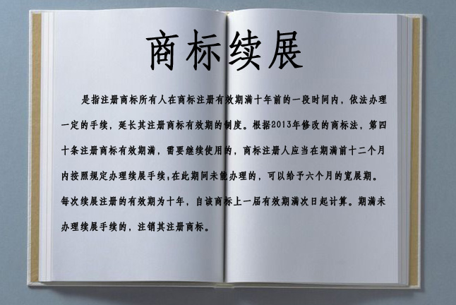 商标续展